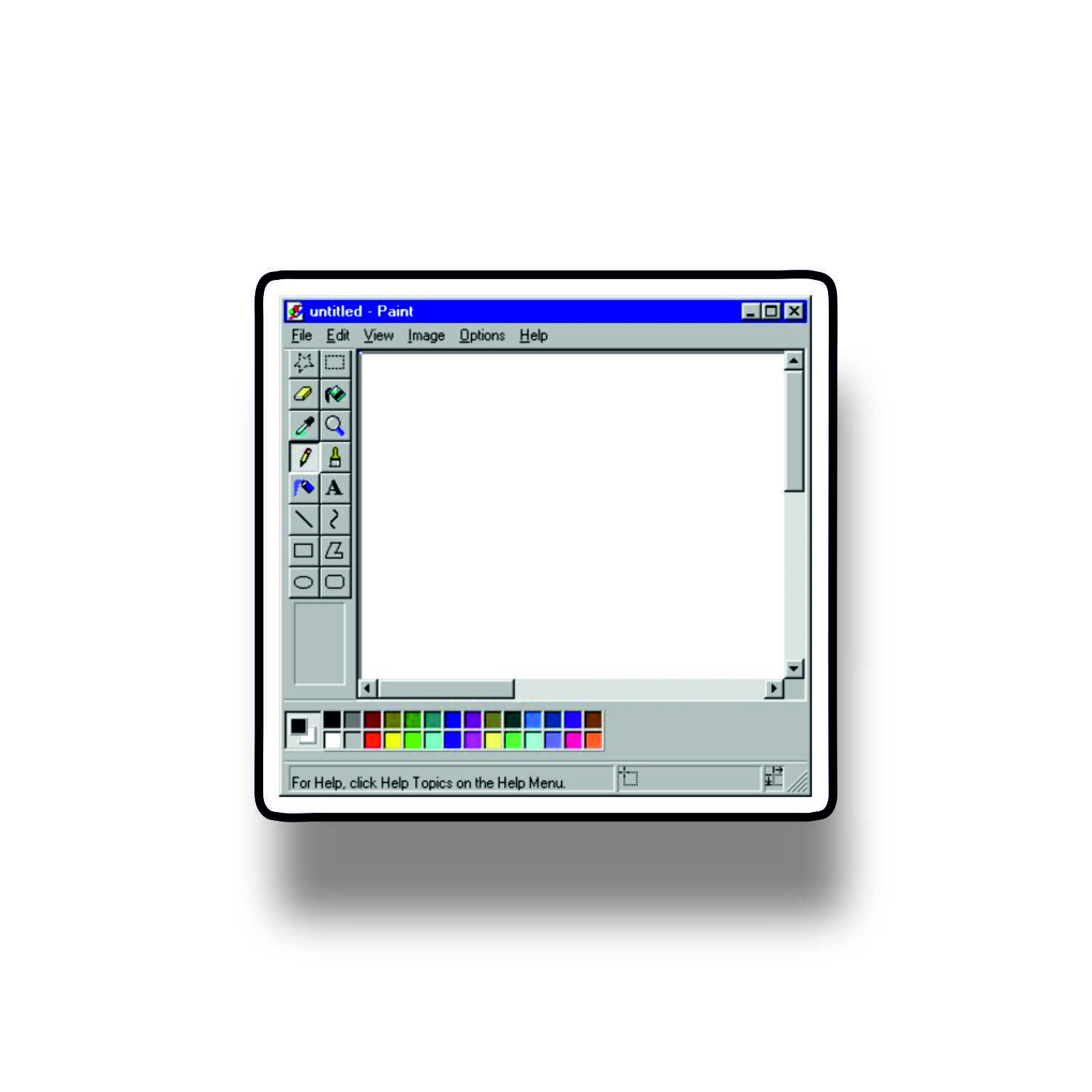Insigna personalizata cu brosa Paint