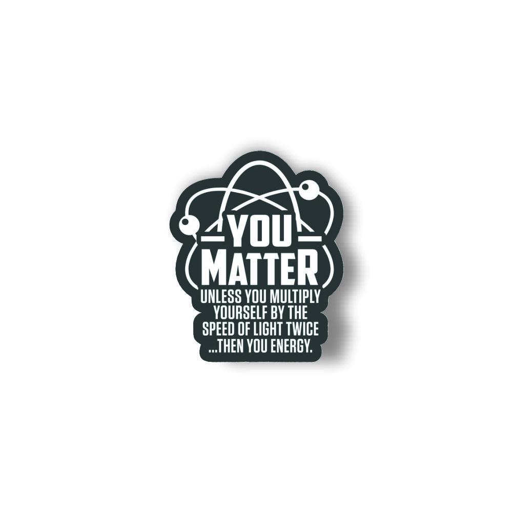 Insigna personalizata cu brosa You matter