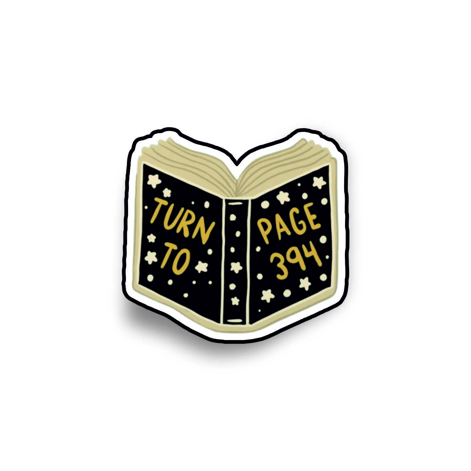 Insigna personalizata cu brosa Turn to page 394