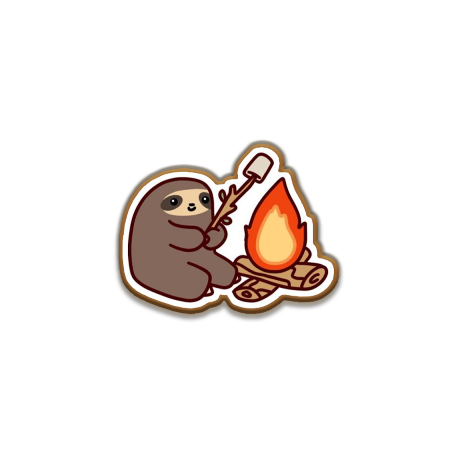 Insigna personalizata cu brosa Sloth