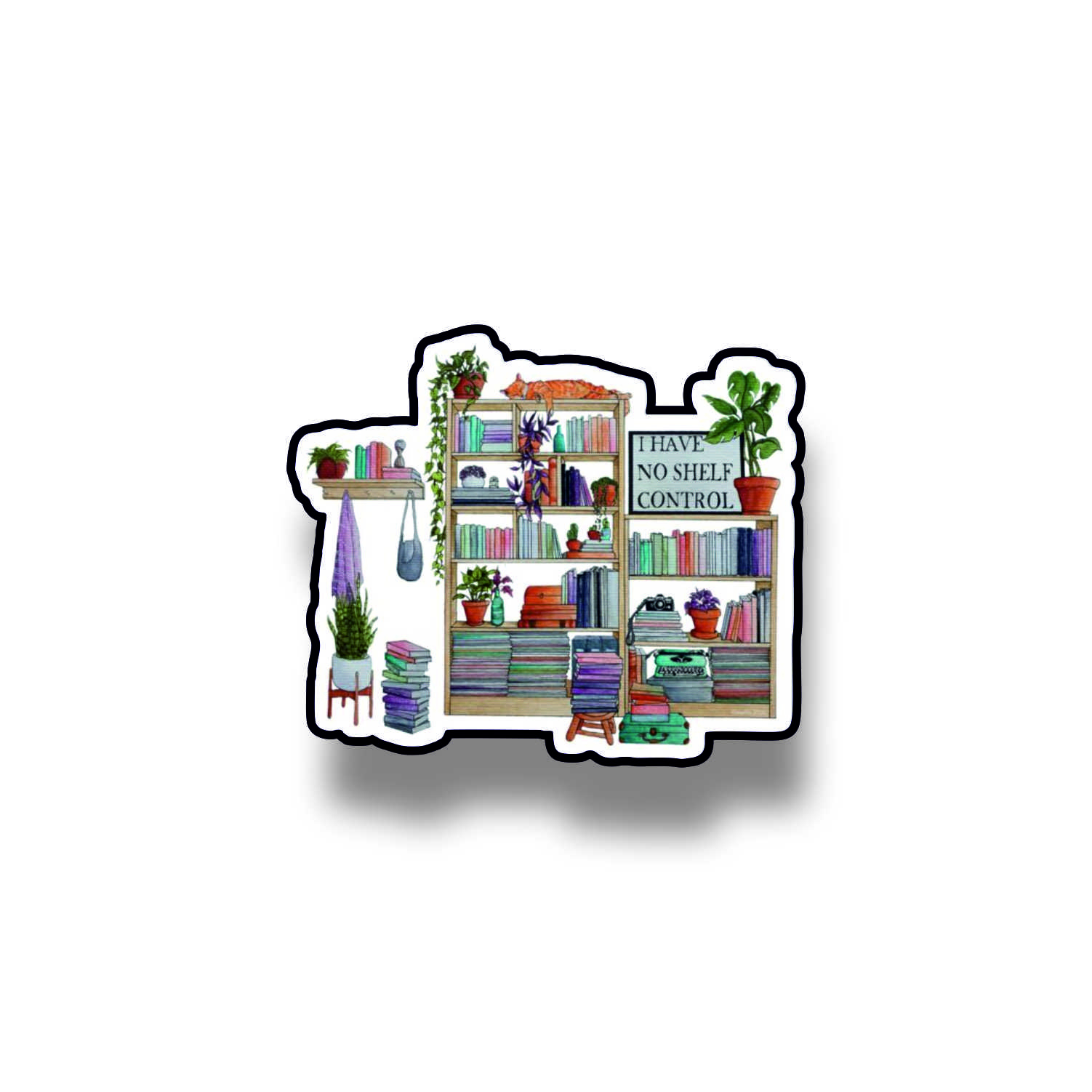 Insigna personalizata cu brosa I have no shelf control