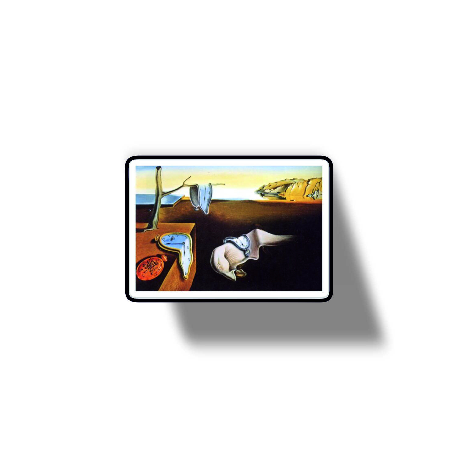 Insigna personalizata cu brosa Dali painting