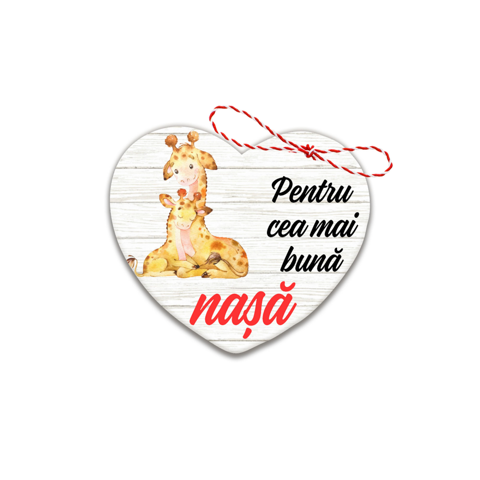 Martisor handmade pentru cea mai buna nasa