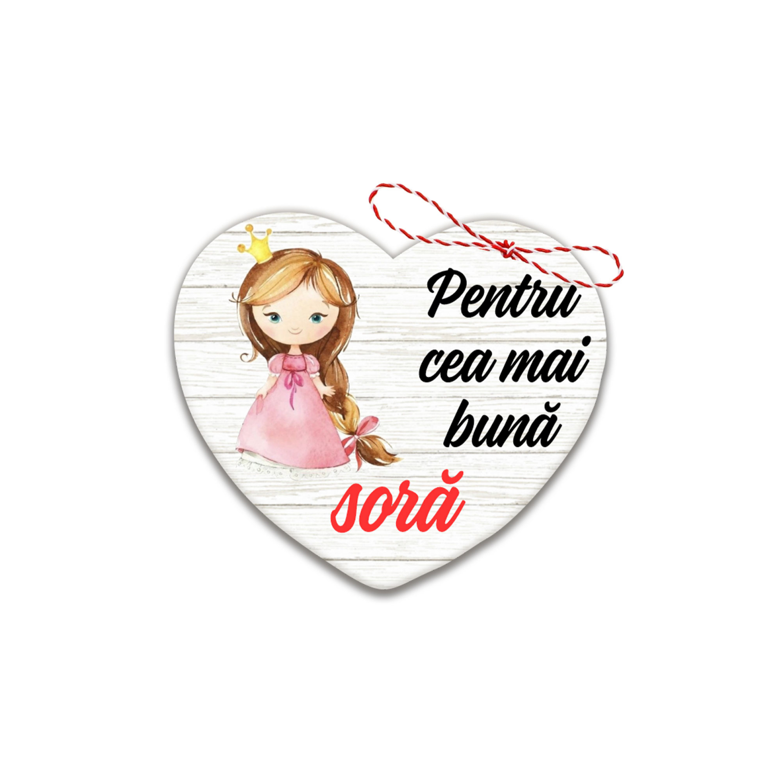 Martisor handmade pentru cea mai buna sora