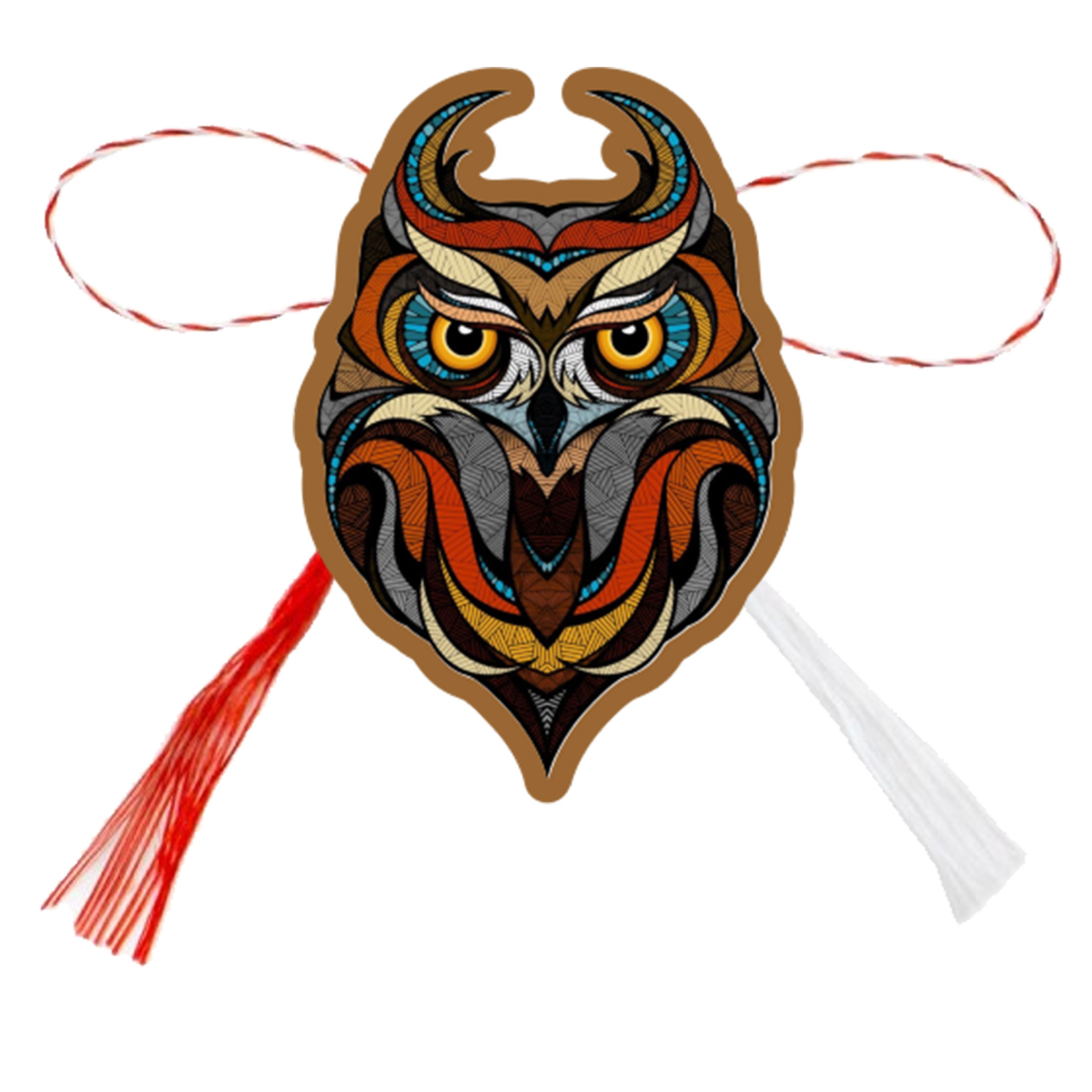 Martisor handmade bufnita