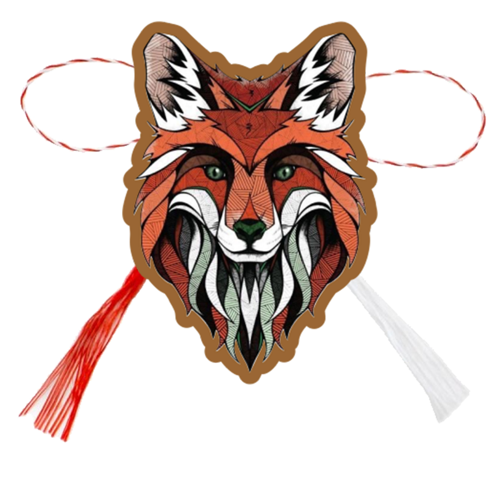 Martisor handmade vulpe