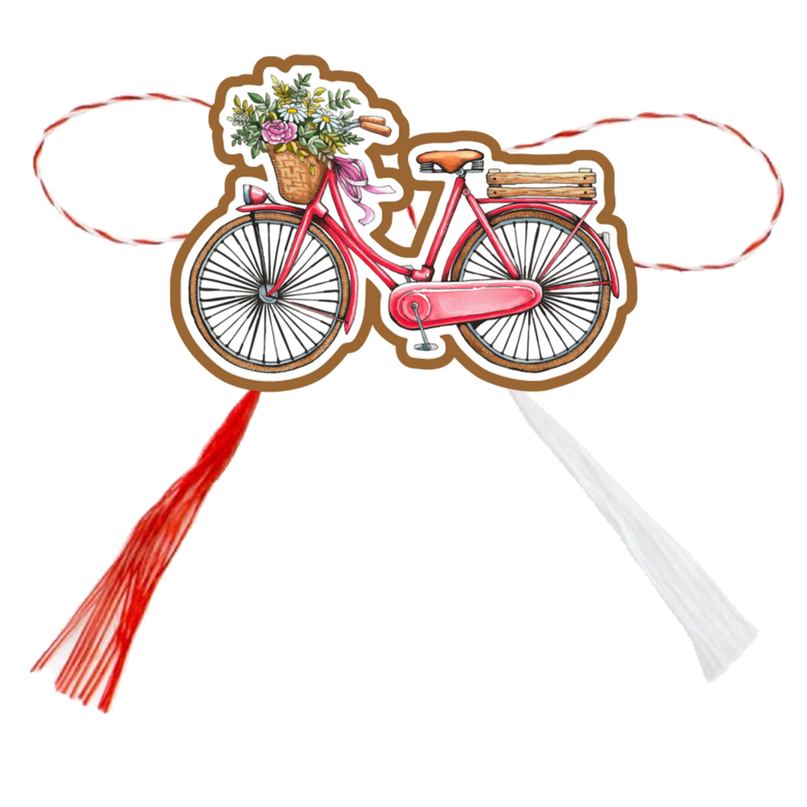 Martisor handmade bicicleta