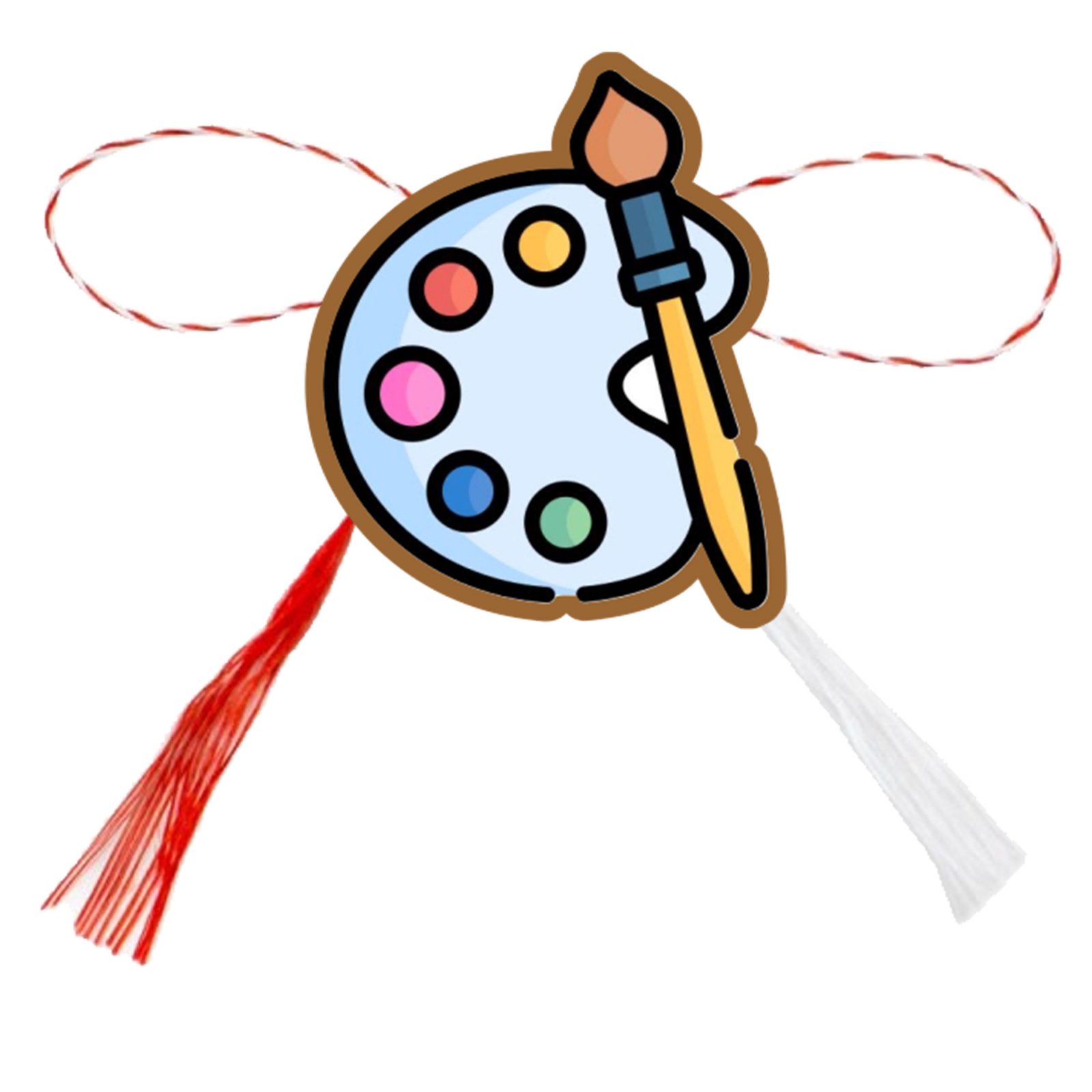 Martisor handmade paleta culori