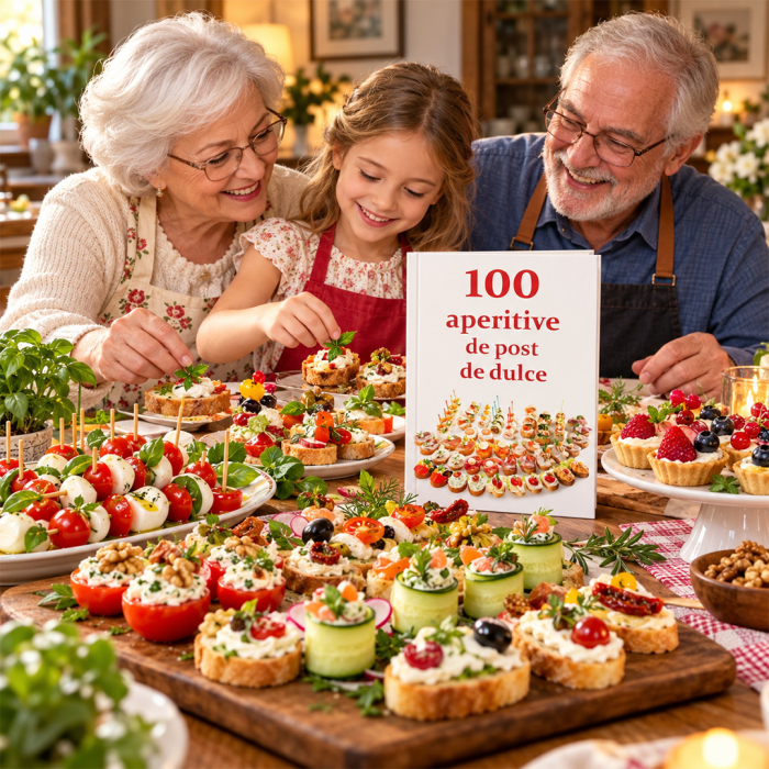 Copertă carte 100 aperitive de post și de dulce [14]