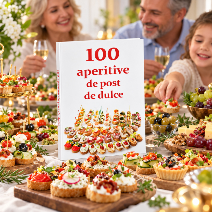 Copertă carte 100 aperitive de post și de dulce [11]
