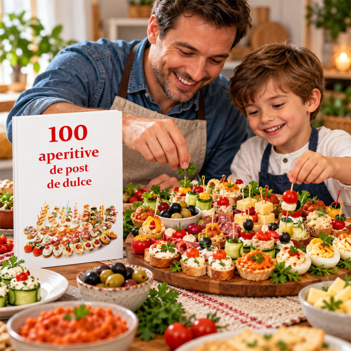 Copertă carte 100 aperitive de post și de dulce [3]