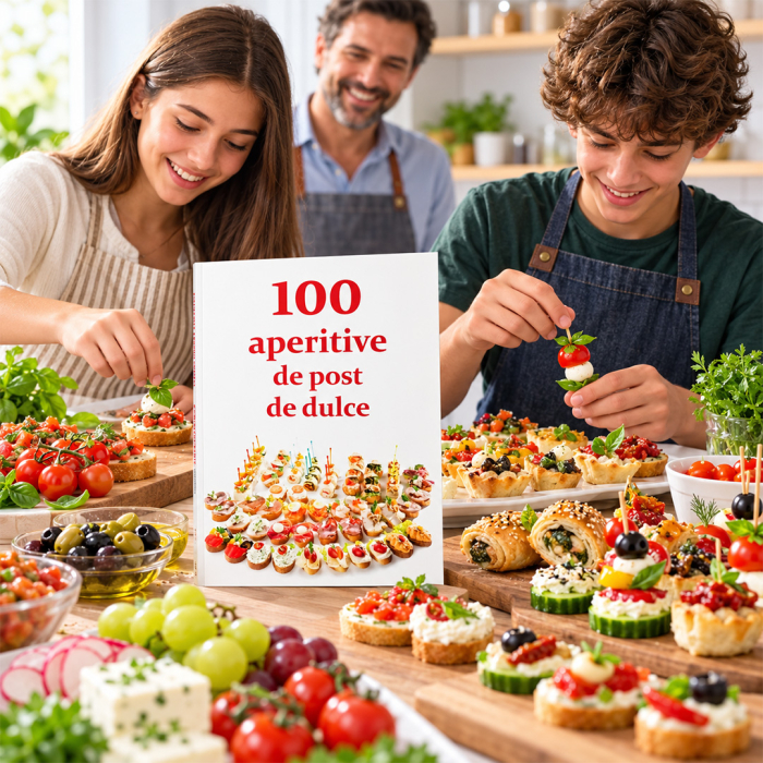 Copertă carte 100 aperitive de post și de dulce [9]