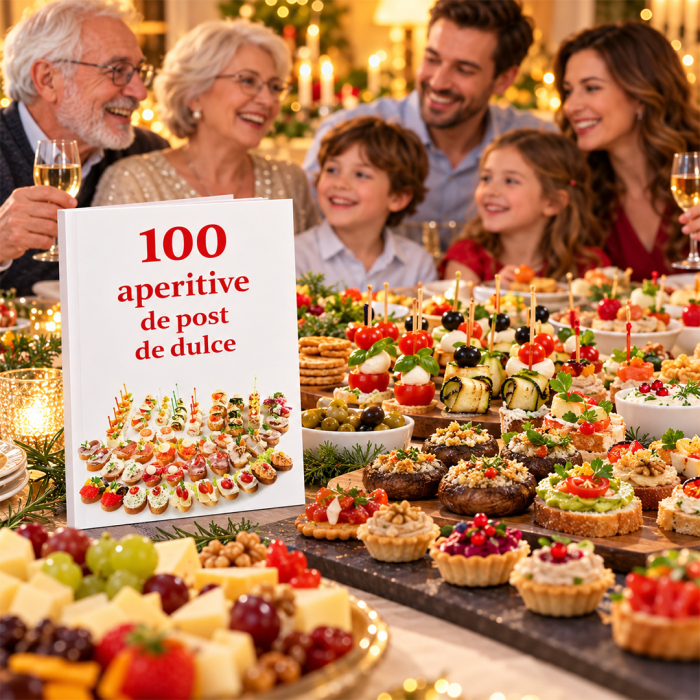 Copertă carte 100 aperitive de post și de dulce [10]