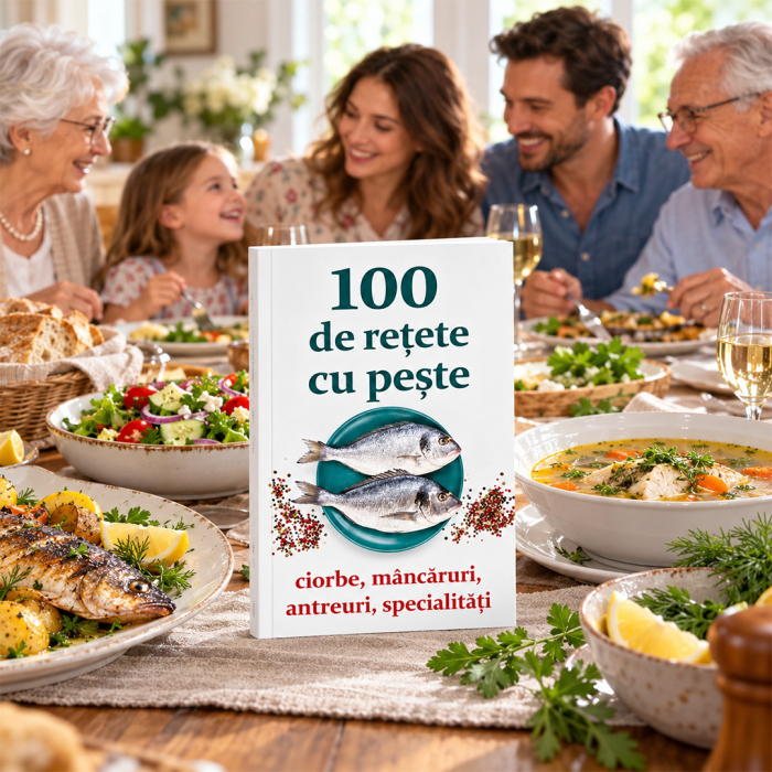 Copertă carte 100 de rețete cu pește - ciorbe, mâncăruri, antreuri, specialități [12]