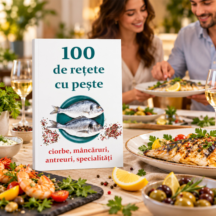 Copertă carte 100 de rețete cu pește - ciorbe, mâncăruri, antreuri, specialități [11]