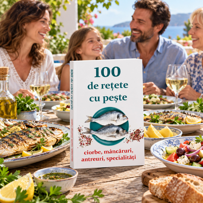 Copertă carte 100 de rețete cu pește - ciorbe, mâncăruri, antreuri, specialități [20]
