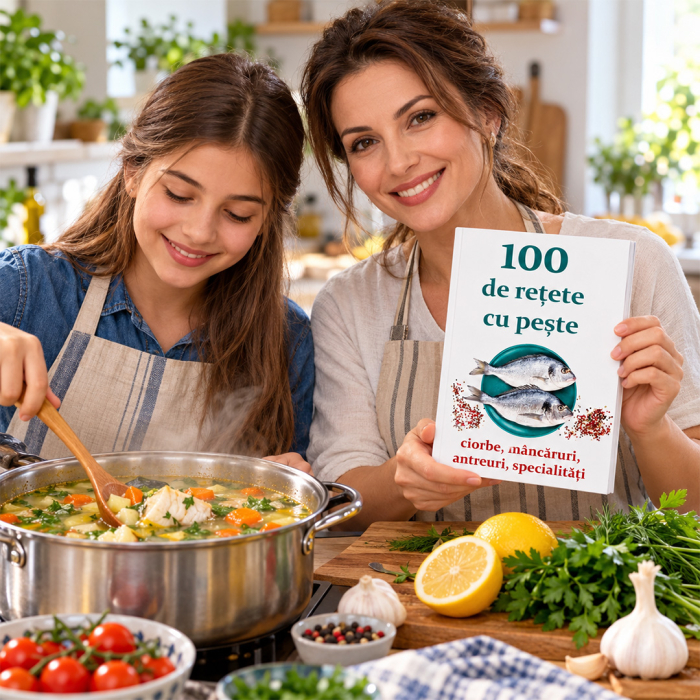 Copertă carte 100 de rețete cu pește - ciorbe, mâncăruri, antreuri, specialități [14]