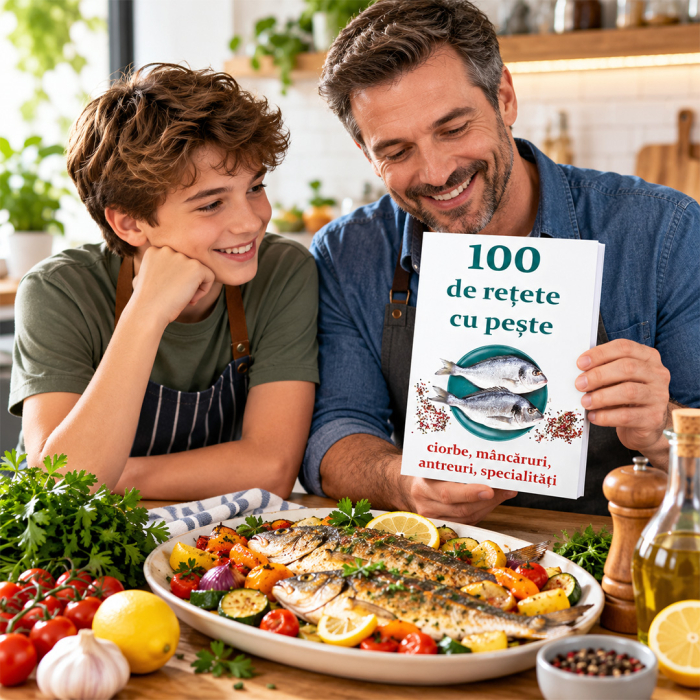Copertă carte 100 de rețete cu pește - ciorbe, mâncăruri, antreuri, specialități [7]