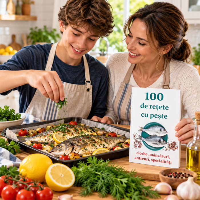 Copertă carte 100 de rețete cu pește - ciorbe, mâncăruri, antreuri, specialități [19]