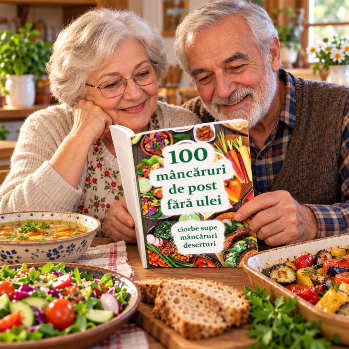 Copertă carte 100 mâncăruri de post fără ulei [3]