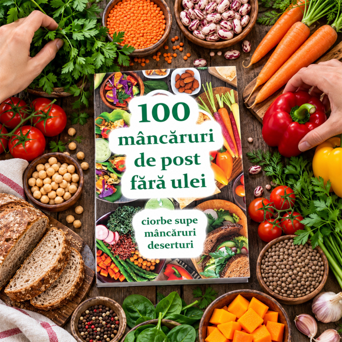 Copertă carte 100 mâncăruri de post fără ulei [5]