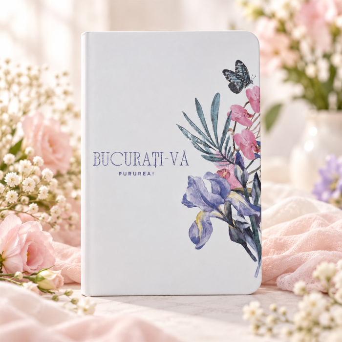 Agenda format A5 personalizata "Bucurati-va pururea!" [9]