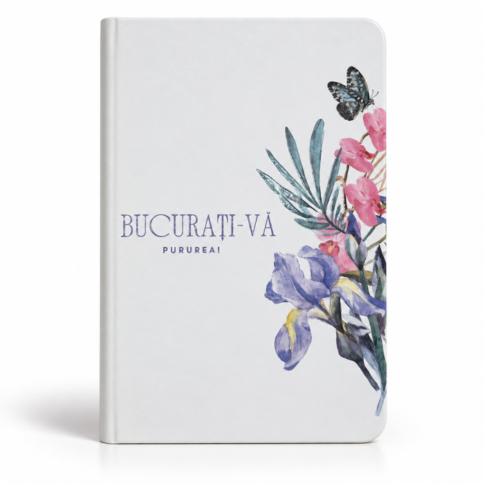 Agenda format A5 personalizata "Bucurati-va pururea!" [2]