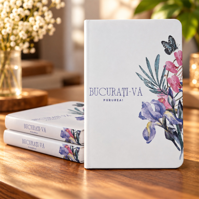 Agenda format A5 personalizata "Bucurati-va pururea!" [8]