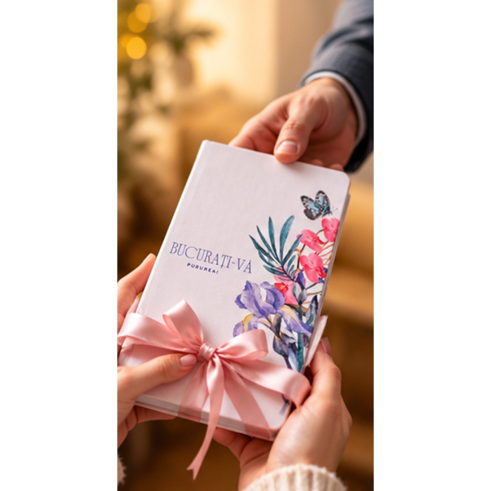Agenda format A6 personalizata "Bucurati-va pururea!" [11]