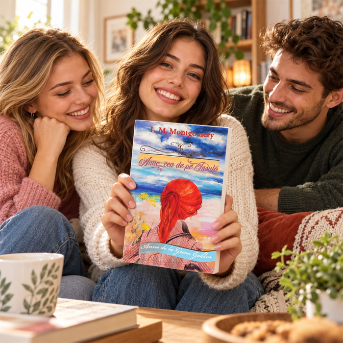 Coperta cărții „Anne, cea de pe Insulă” de L.M. Montgomery [10]