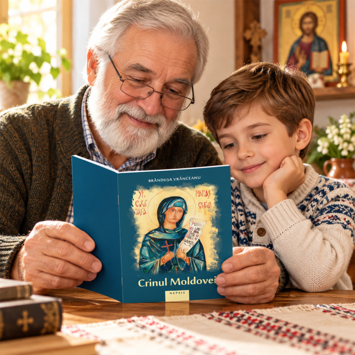 Crinul Moldovei sau Viața Sfintei Cuvioase Parascheva, pentru copii - de Brândușa Vrânceanu [4]