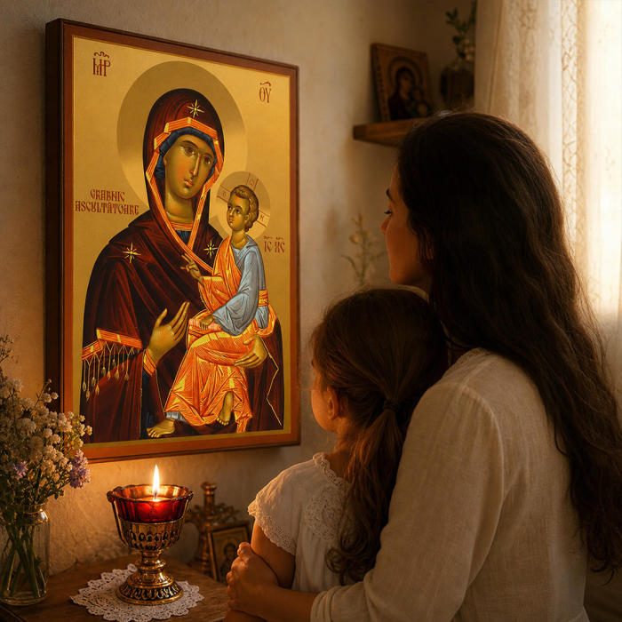 Icoană Maica Domnului Grabnic Ascultătoare 1 octombrie [8]