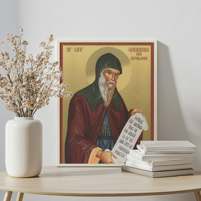 Icoană Sfântul Gherasim Kefalonitul - litografie [10]