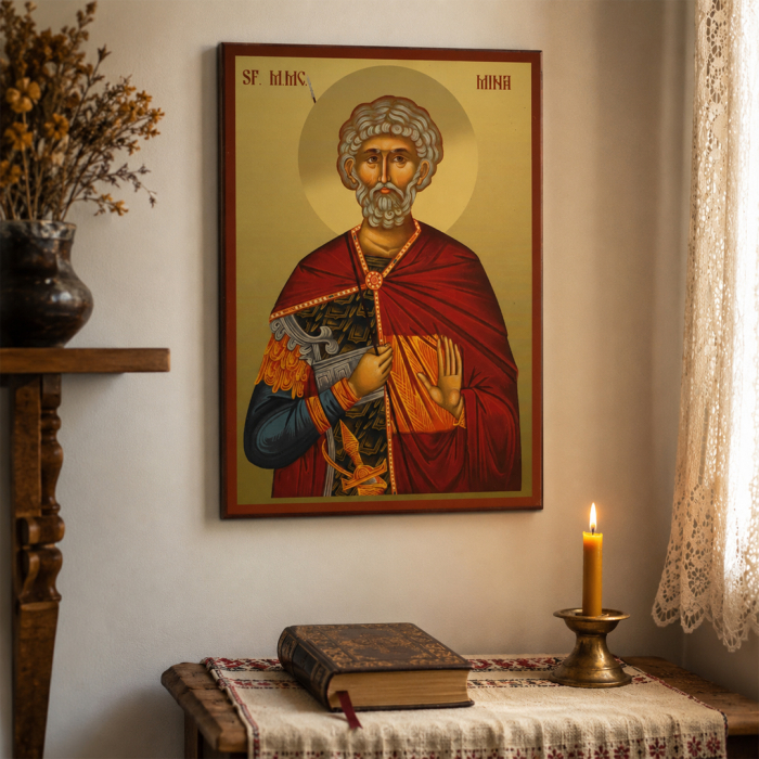 Icoană Sfântul Mina 11 noiembrie [6]