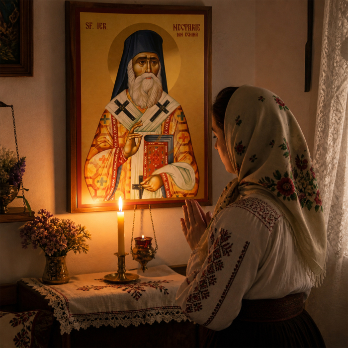 Icoană Sfântul Nectarie 9 noiembrie [7]