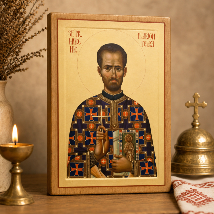 Icoană Sfântul Preot Mucenic Ilarion Felea 18 septembrie [2]