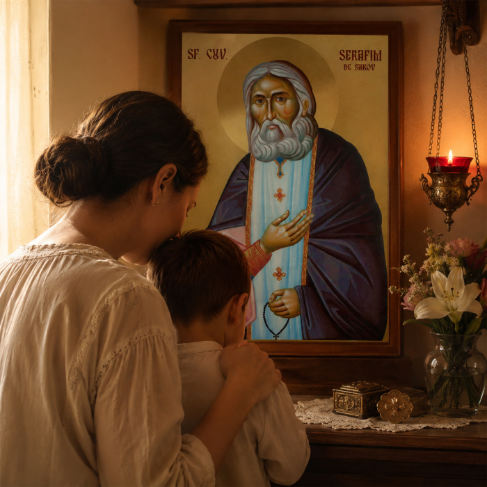 Icoană Sfântul Serafim de Sarov 2 ianuarie [6]