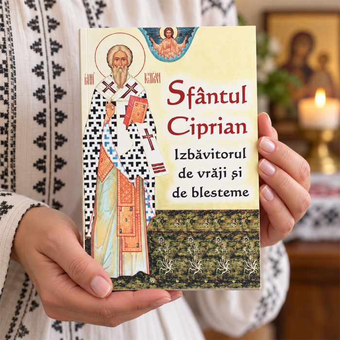 Copertă carte Sfântul Ciprian izbăvitorul de vrăji și de blesteme [2]