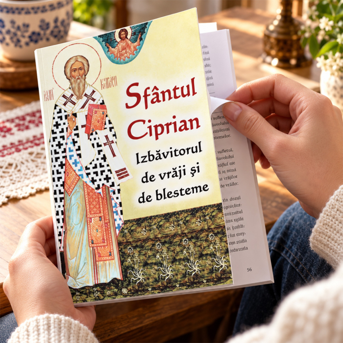 Copertă carte Sfântul Ciprian izbăvitorul de vrăji și de blesteme [7]