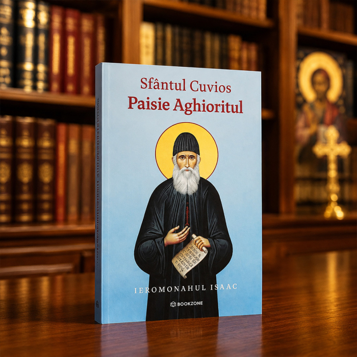 Copertă carte Sfântul Cuvios Paisie Aghioritul – Ieromonahul Isaac – Bookzone [6]