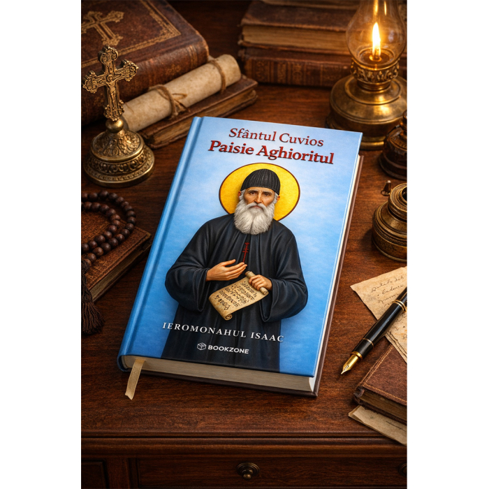 Copertă carte Sfântul Cuvios Paisie Aghioritul – Ieromonahul Isaac – Bookzone [3]