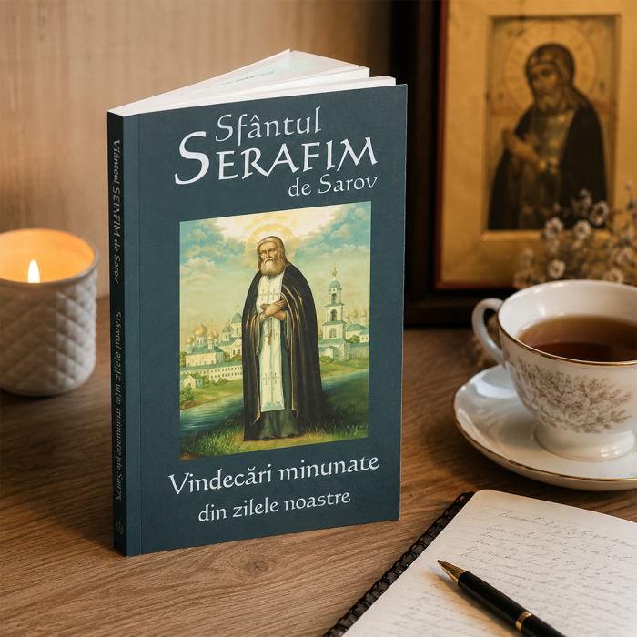Copertă carte Sfântul Serafim de Sarov – vindecări minunate din zilele noastre [5]