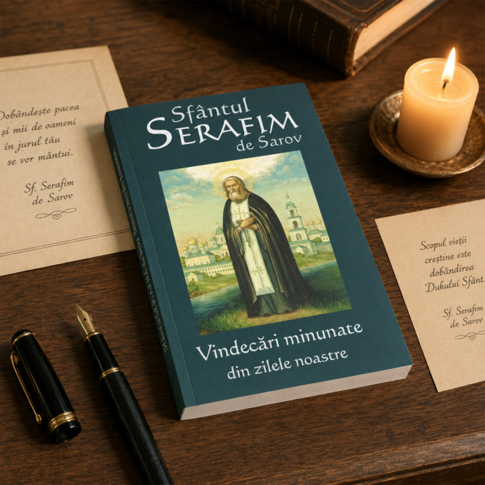 Copertă carte Sfântul Serafim de Sarov – vindecări minunate din zilele noastre [9]