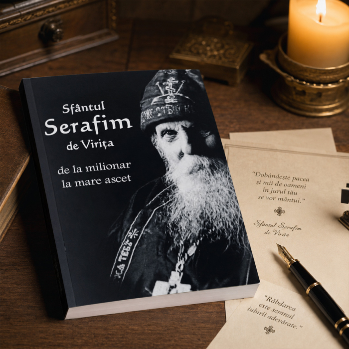 Copertă carte Sfântul Serafim de Virița – de la milionar la mare ascet [10]