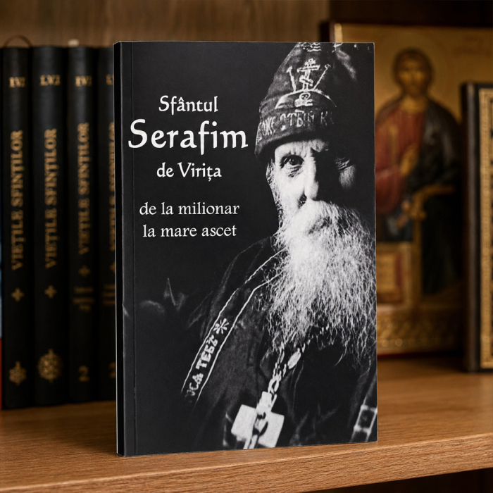 Copertă carte Sfântul Serafim de Virița – de la milionar la mare ascet [4]