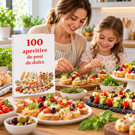 Copertă carte 100 aperitive de post și de dulce [1]