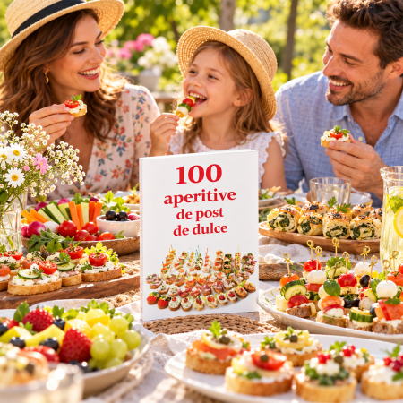 Copertă carte 100 aperitive de post și de dulce [7]