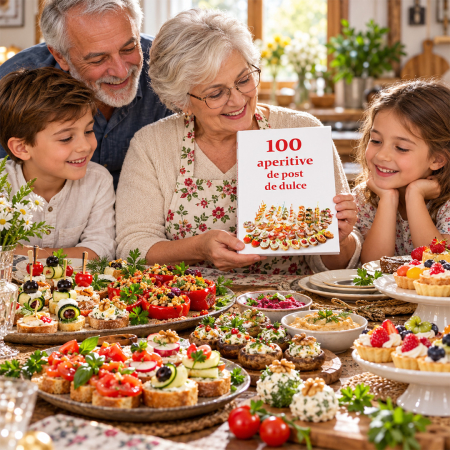 Copertă carte 100 aperitive de post și de dulce [3]