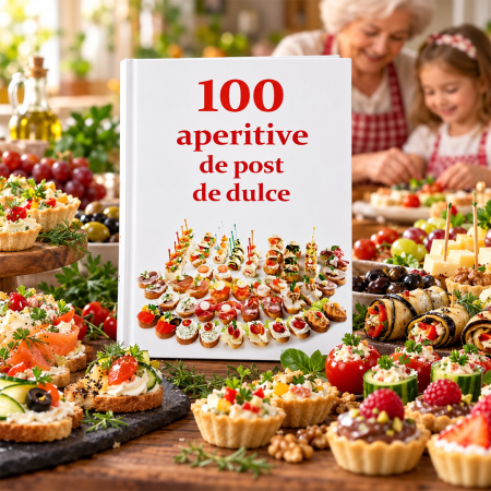 Copertă carte 100 aperitive de post și de dulce [18]