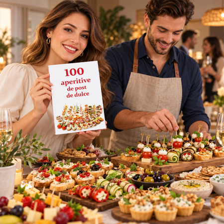 Copertă carte 100 aperitive de post și de dulce [4]